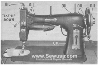 domestic sewing machines manuals